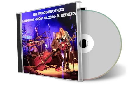Front cover artwork of Wood Brothers 2024-11-16 CD North Bethesda Audience