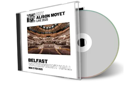 Front cover artwork of Alison Moyet 2025-02-17 CD Belfast Audience