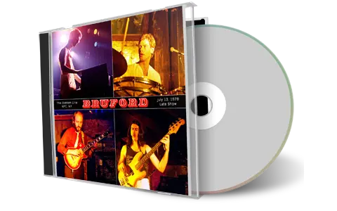 Front cover artwork of Bill Bruford 1979-07-13 CD New York Audience