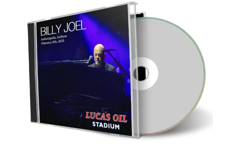 Front cover artwork of Billy Joel 2025-02-08 CD Indianapolis Audience