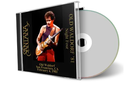 Front cover artwork of Carlos Santana 1981-02-04 CD San Francisco Audience