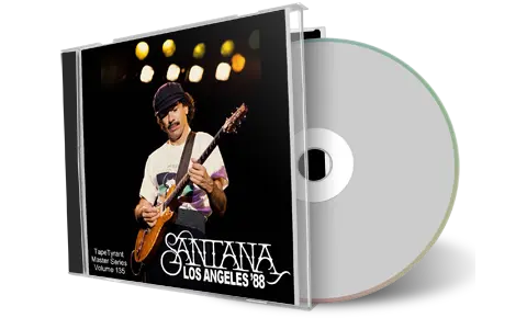 Front cover artwork of Carlos Santana 1988-09-27 CD Los Angeles Audience