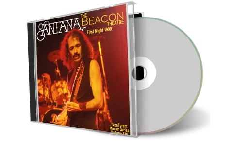 Front cover artwork of Carlos Santana 1990-11-05 CD New York City Audience