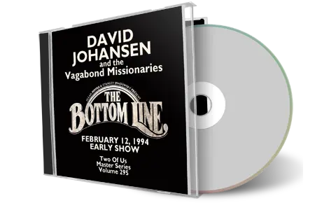 Front cover artwork of David Johansen 1994-02-12 CD New York City Audience