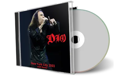 Front cover artwork of Dio 2003-07-30 CD New York City Audience