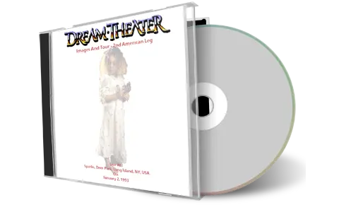 Front cover artwork of Dream Theater 1993-01-03 CD Long Island Audience