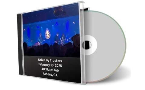 Front cover artwork of Drive-By Truckers 2025-02-13 CD Athens Audience
