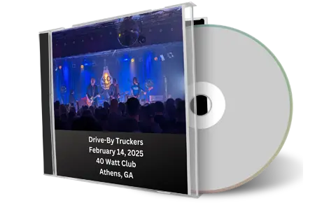 Front cover artwork of Drive-By Truckers 2025-02-14 CD Athens Audience