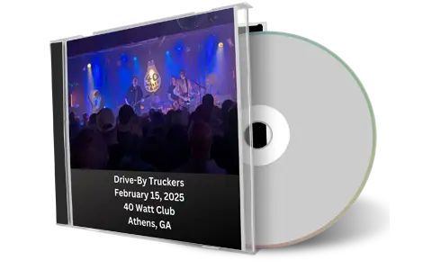 Front cover artwork of Drive-By Truckers 2025-02-15 CD Athens Audience