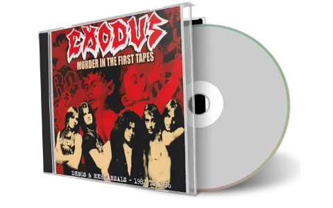 Front cover artwork of Exodus Compilation CD Murder In The First Tapes Soundboard