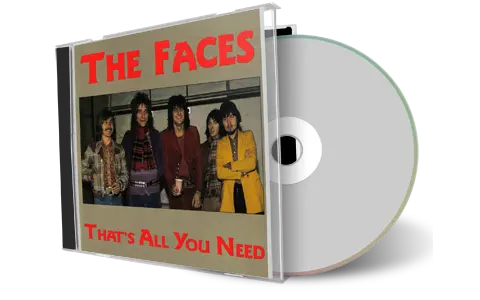 Front cover artwork of Faces Compilation CD Thats All You Need Soundboard