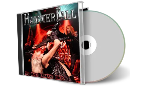 Front cover artwork of Hammerfall 2025-01-19 CD Brisbane Audience