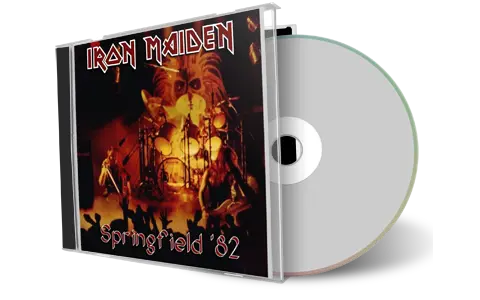 Front cover artwork of Iron Maiden 1982-07-31 CD Springfield Audience