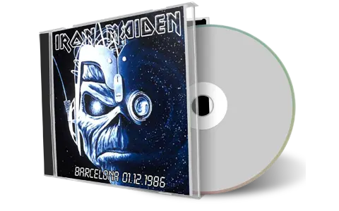 Front cover artwork of Iron Maiden 1986-12-01 CD Barcelona Audience