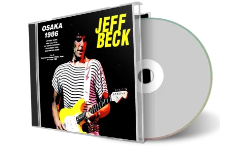 Front cover artwork of Jeff Beck 1986-06-06 CD Osaka Audience