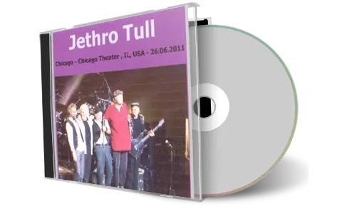 Front cover artwork of Jethro Tull 2011-06-26 CD Chicago Audience