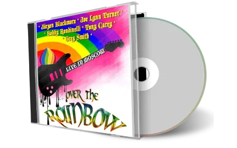 Front cover artwork of Joe Lynn Turner Compilation CD Over The Rainbow Audience