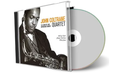 Front cover artwork of John Coltrane Quartet 1963-10-25 CD Copenhagen Soundboard