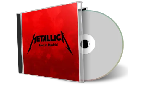 Front cover artwork of Metallica 1987-01-18 CD Madrid Audience