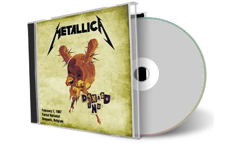Front cover artwork of Metallica 1987-02-07 CD Forest Audience