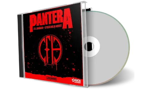 Front cover artwork of Pantera 2025-01-23 CD Stockholm Audience