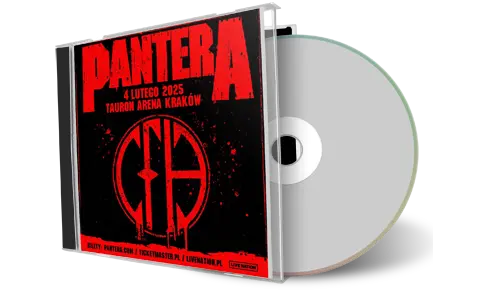 Front cover artwork of Pantera 2025-02-04 CD Krakow Audience
