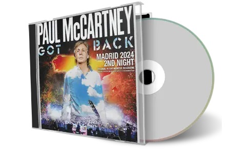 Front cover artwork of Paul Mccartney 2024-12-10 CD Madrid Soundboard