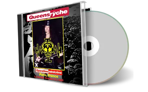 Front cover artwork of Queensryche 1988-10-31 CD Paris Audience