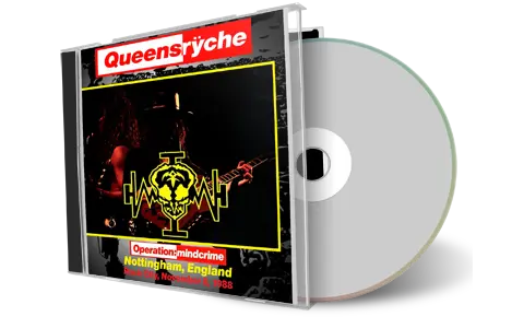 Front cover artwork of Queensryche 1988-11-08 CD Nottingham Audience