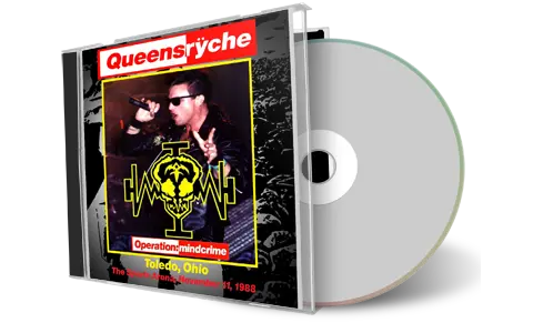 Front cover artwork of Queensryche 1988-11-15 CD Toldeo Audience