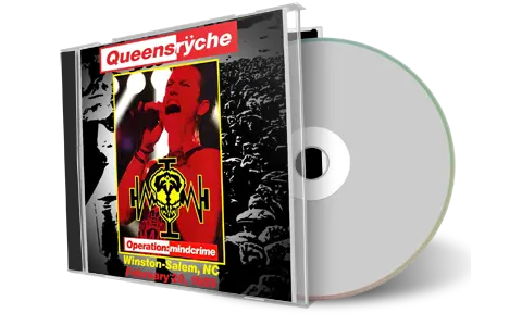 Front cover artwork of Queensryche 1989-02-20 CD Winston-Salem Audience