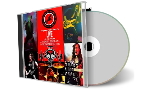 Front cover artwork of Queensryche 1990-11-15 CD London Audience