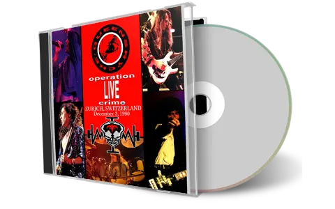 Front cover artwork of Queensryche 1990-12-03 CD Zurich Audience