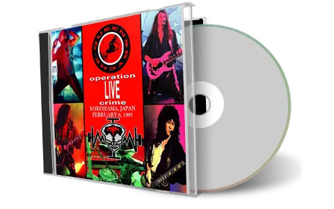 Front cover artwork of Queensryche 1991-02-06 CD Yokohama Audience