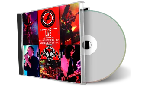 Front cover artwork of Queensryche 1991-11-30 CD San Francisco Audience
