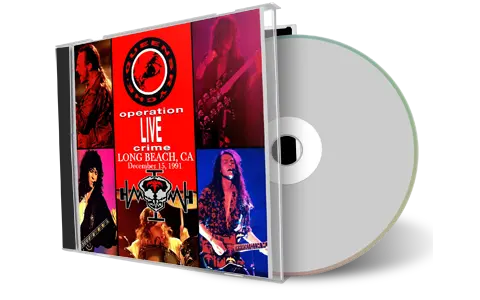 Front cover artwork of Queensryche 1991-12-15 CD Long Beach Audience