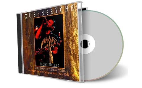 Front cover artwork of Queensryche 1995-07-26 CD Weedsport Audience