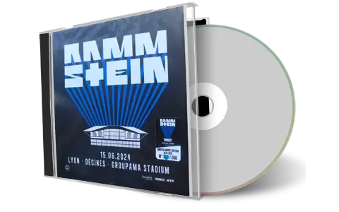 Front cover artwork of Rammstein 2024-06-15 CD Decines-Charpieu Soundboard