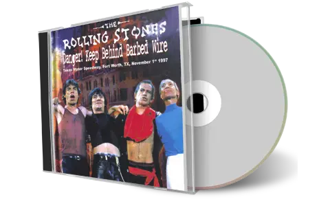 Front cover artwork of Rolling Stones Compilation CD Danger Keep Behind Barbed Wire Soundboard