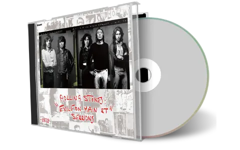 Front cover artwork of Rolling Stones Compilation CD Exile On Main Street Sessions Soundboard