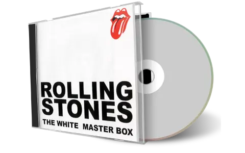 Front cover artwork of Rolling Stones Compilation CD The White Master Box Soundboard