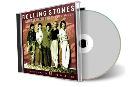 Front cover artwork of Rolling Stones Compilation CD Workin Wheels Soundboard
