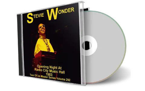 Front cover artwork of Stevie Wonder 1983-10-18 CD New York City Audience