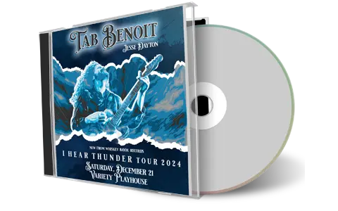 Front cover artwork of Tab Benoit 2024-12-21 CD Atlanta Audience