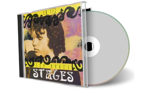 Front cover artwork of The Doors Compilation CD Stages 1965 1970 Soundboard
