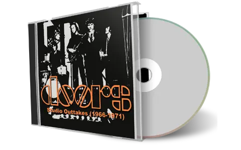 Front cover artwork of The Doors Compilation CD Studio Outtakes 1966 1971 Soundboard