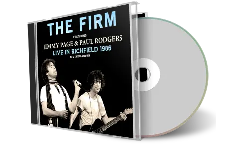 Front cover artwork of The Firm 1986-05-11 CD Richfield Soundboard