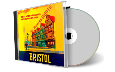 Front cover artwork of They Might Be Giants 2024-11-16 CD Bristol Audience