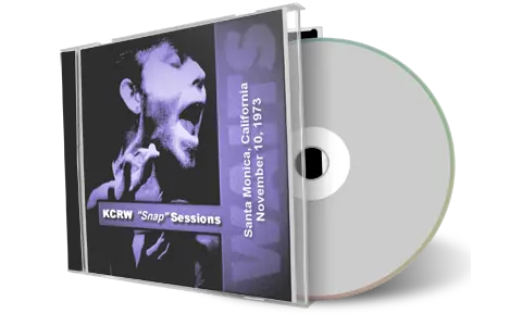 Front cover artwork of Tom Waits 1973-11-16 CD San Diego Audience