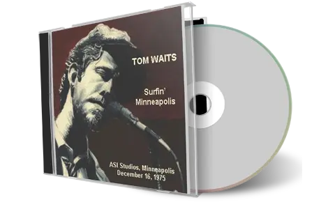 Front cover artwork of Tom Waits 1975-12-16 CD Minneapolis Soundboard